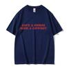 Save A Horse Ride A Cowboy Letter Print T Shirts Men Women Casual Fashion Short Sleeve T-shirt Tops Cotton Tshirt