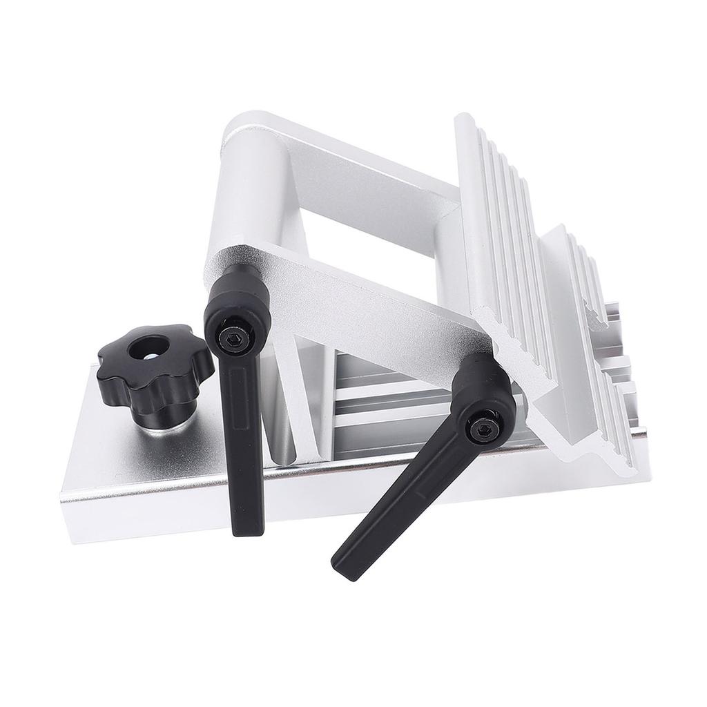 Adjustable Replacement Tool Rest Sharpening Jig Metal 6in 8in Bench Grinder Sharpening Jig Silver