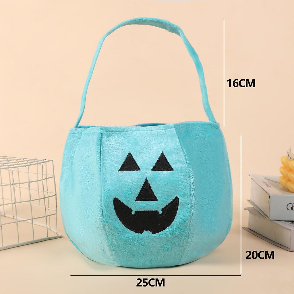 Halloween Pumpkin Bag for Collecting Candies, Ghost Party Costume for Enhancing Festive Atmosphere, Decoration with Candies, Ghost Festival