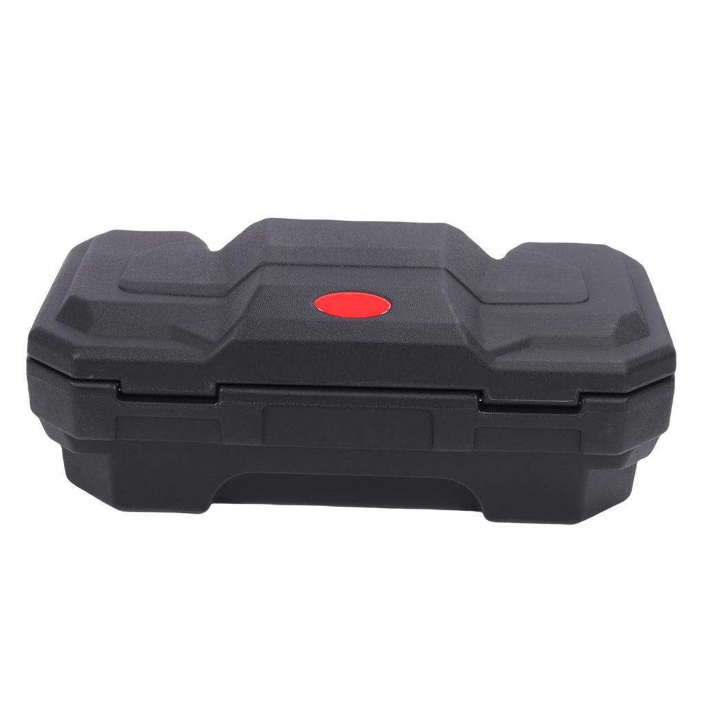 ATV Rear Storage Box 55L Large Capacity Rain Proof ATV Rear Luggage Box with Backrest and Safety Lock for Hiking Camping