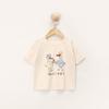 Baby Short Sleeve T Shirt With Cartoon Prints For Toddler Summer Play
