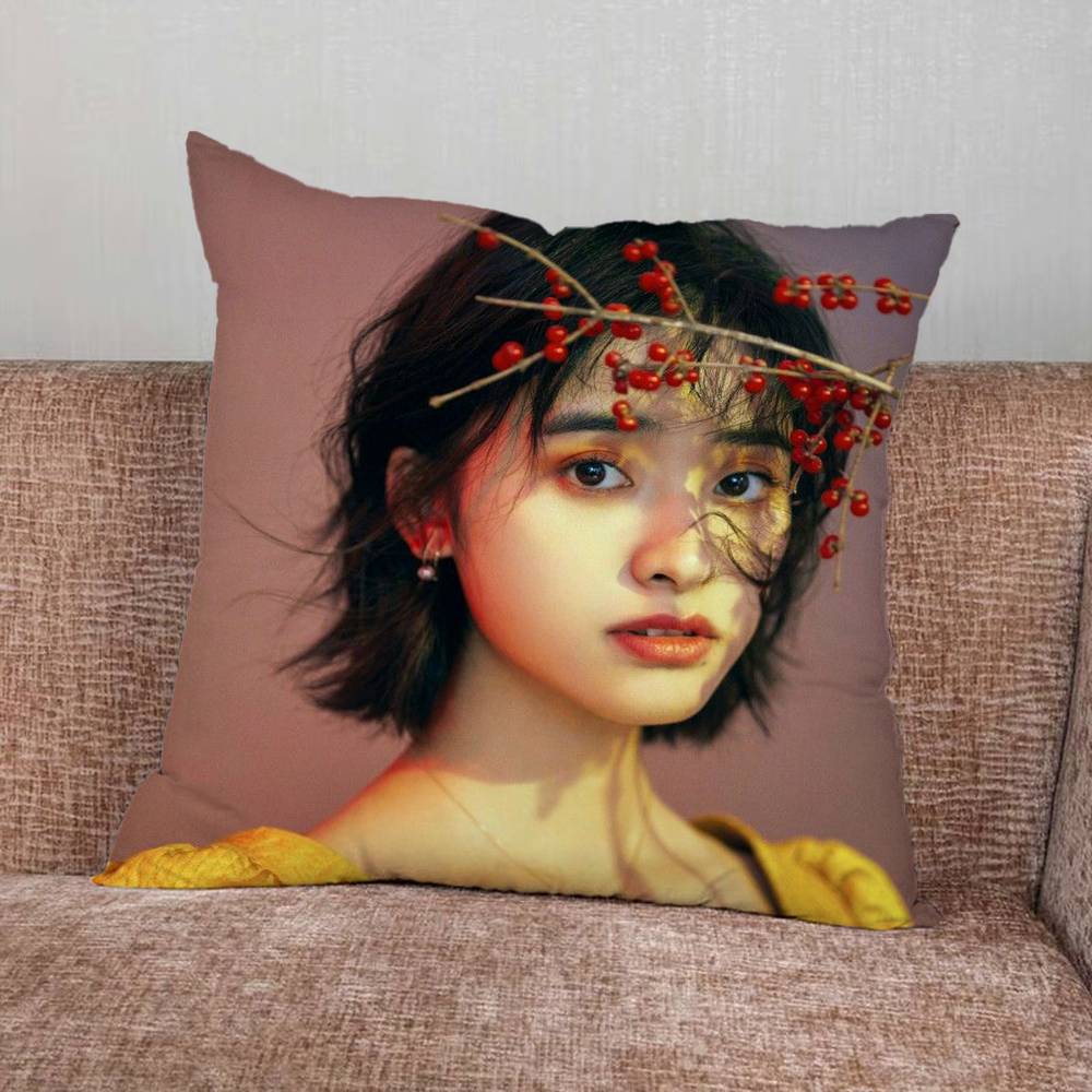 

Actor Shen Yue Pillow Case For Home Bedroom Car Office Decoration Living Room Sofa Cushion Cover Suitable 30x30cm 12x12in