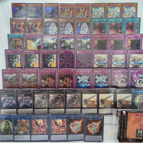 [Deck Sale] Chain Burn Deck Pre-built Deck with Sleeves Chain Bombardment