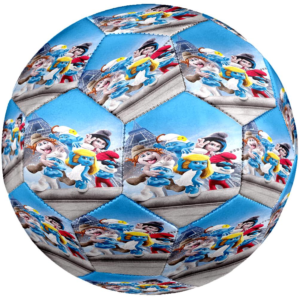 The Smurfs Theme Size 5 Soccer Ball, Suitable for Both Indoor and Outdoor Matches, a Gift Suitable for Everyone.