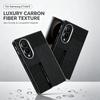 Funda Magnética de Alta Calidad con Patrón de Fibra de Carbono para Negocios para Samsung Galaxy Z Fold 8 Ultra 5G para Magsafe Cubierta Protectora Anticaídas