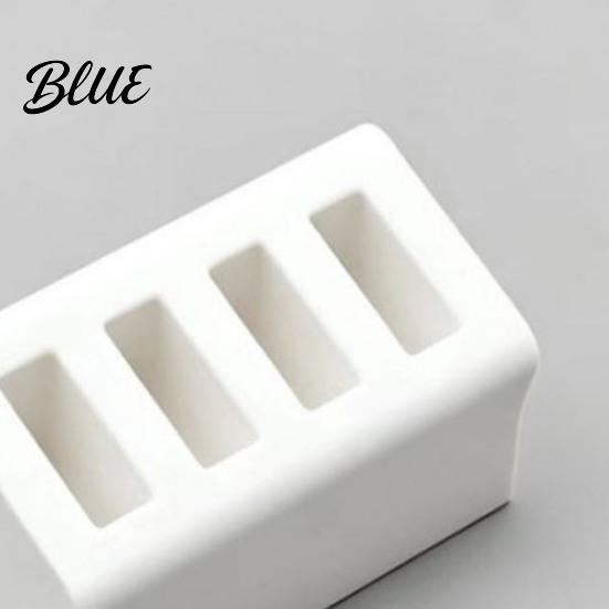 Desktop Storage Case U Disk Box with 4 Divided Compartments Space Saving