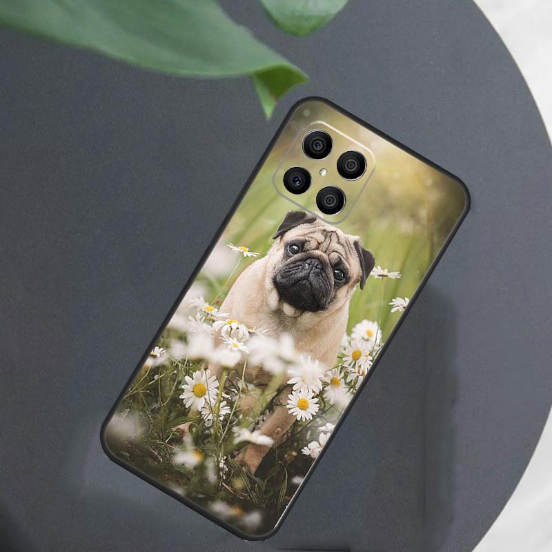 Pug Dog French Bulldog For Honor Magic 7 Lite 6 8 Case For Honor 200 400 Pro 90 70 50 X8c X8b X9a X9b X9c X9d Win RT