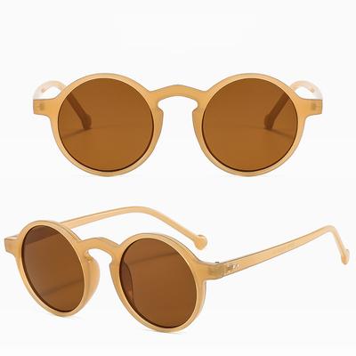 Fahrrad-Sonnenbrille Vintage Damen Herren Klassisch Rund Kleiner Rahmen Unisex Beliebte Brillen Accessoires