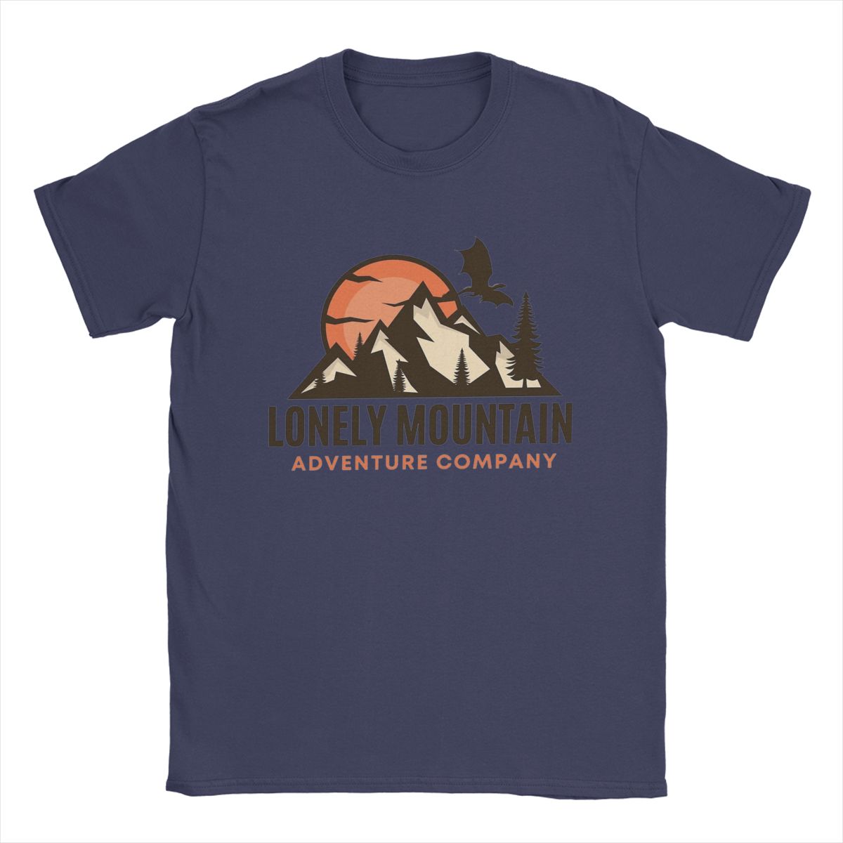 

Lonely Mountain Adventure Company L-Lords Of The R-Rings T Shirt for Men Pure Cotton Vintage T-Shirt O Neck Tee Shirt Clothing 4XL