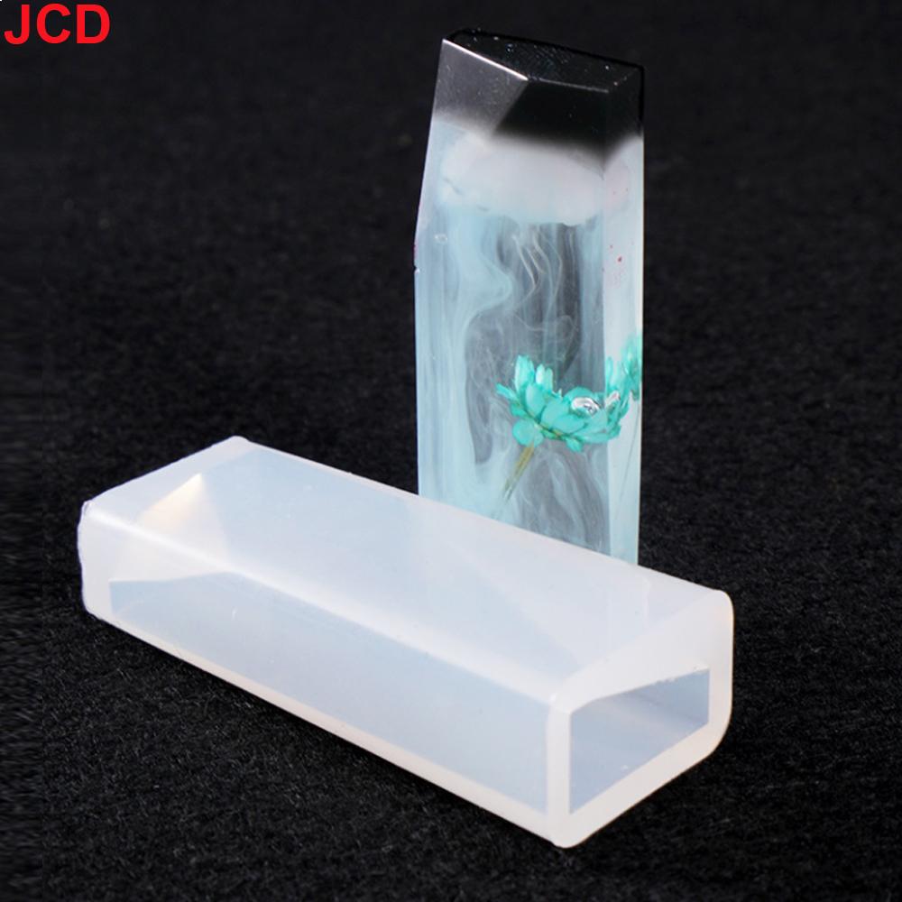 11 Style Cylindrical Cuboid Crystal Epoxy Resin Mold For Necklace Pendant Epoxy Resin Mold DIY Jewelry Making Findings Supplies