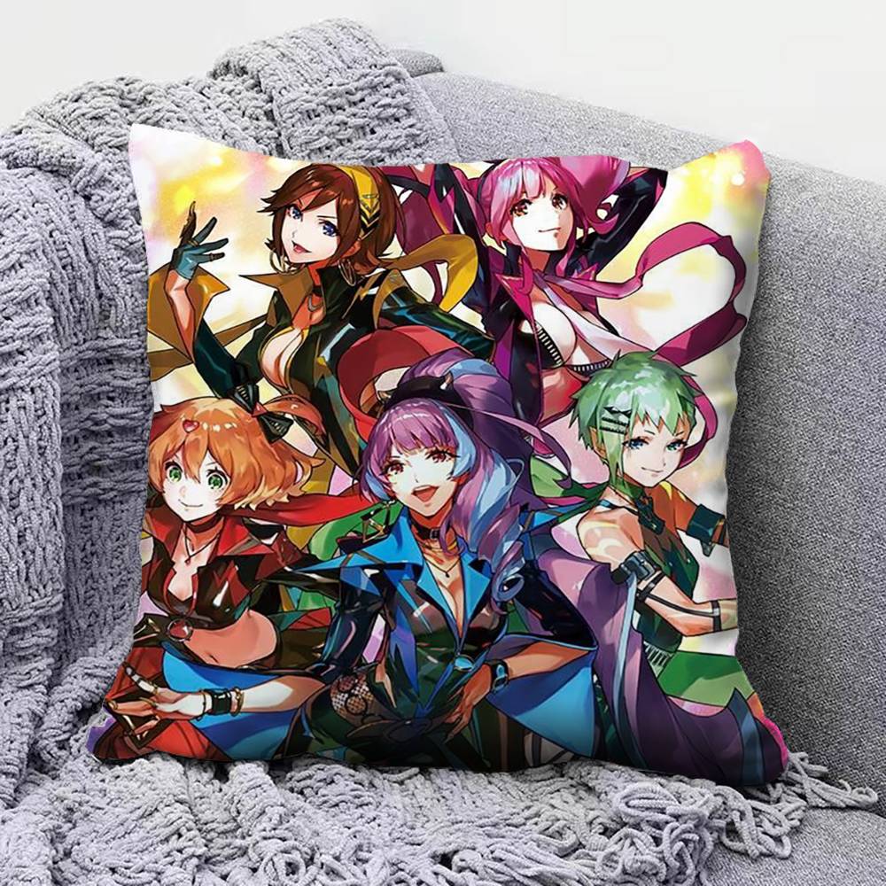 Macross Delta AAnime  Home Sofa Cushion Covers and Aecorative Custom Pillow Covers