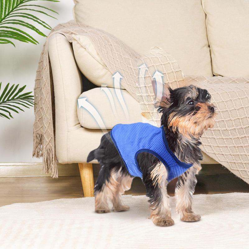 Breathable Dog Vest Breathable Quick-Drying Cooling Vest Comfortable Skin-Friendly Dog Vest Fashionable Pet Clothing For Outdoor