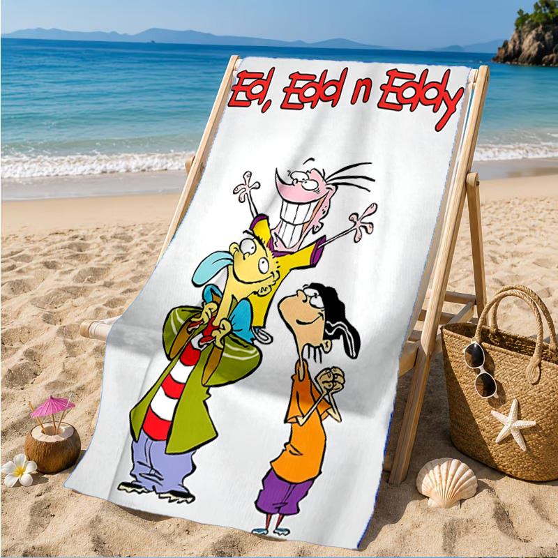 Ed Eddy Mystery Beach Towel, Microfiber Beach Towel, Perfect For Pool, Beach, Travel, Home Decor Beach Party Fan Gifts