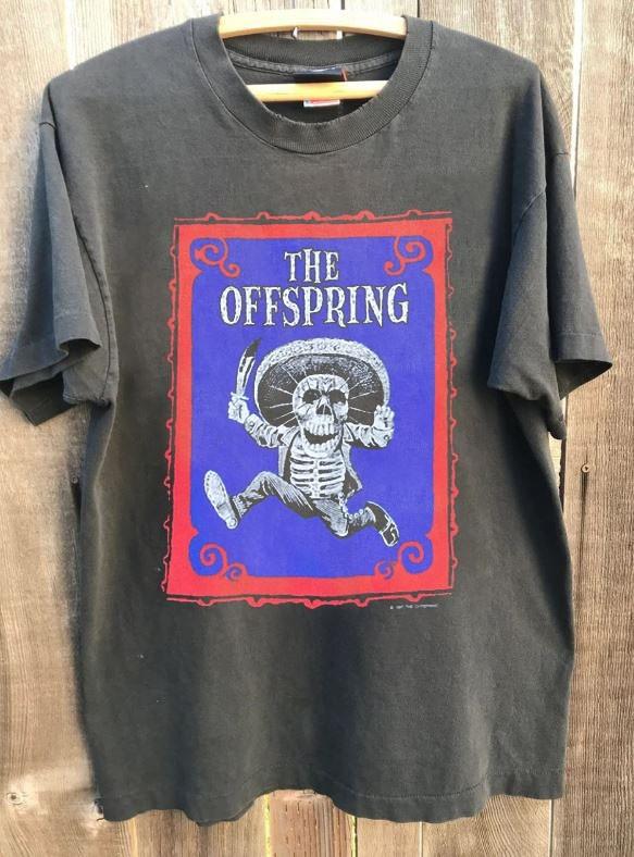 

The Offspring 1997 Tour Rare Design Charcoal Unisex T shirt Reprint WA3651 Unisex T-Shirt XXXXL