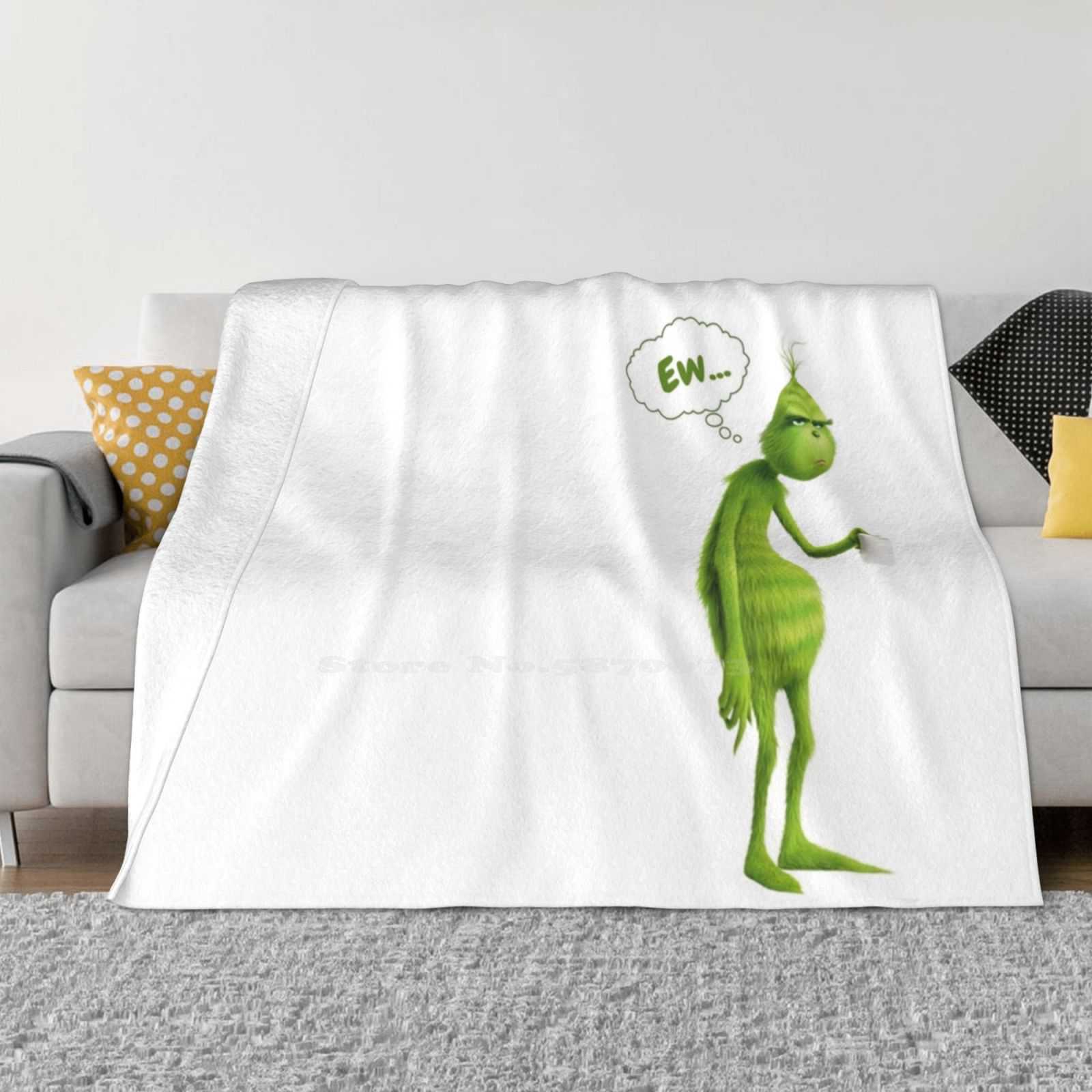 Who Stole Christmas ? Trend Style Funny Fashion Soft Blanket Who Stole Christmas Xmas Merry Christmas Happy Holidays How Stole 30x40in