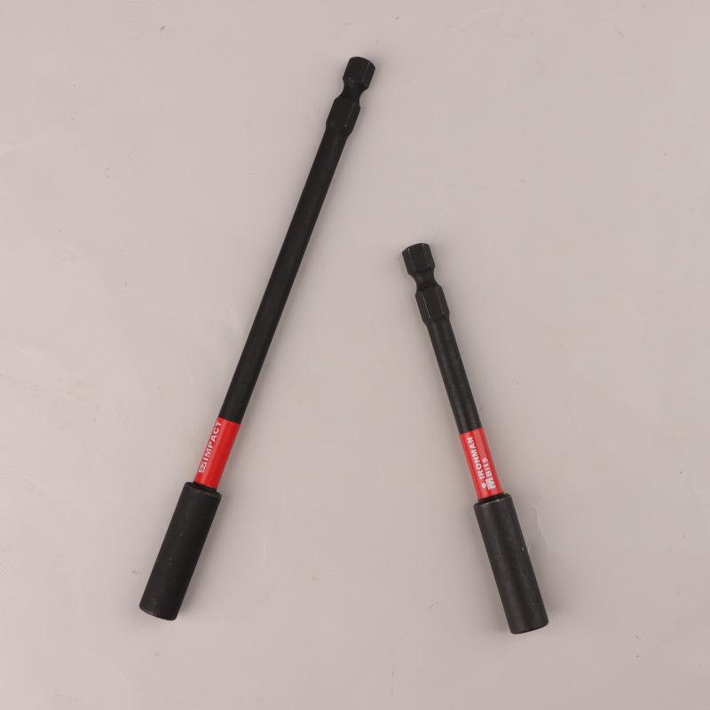 Nárazový magnetický držák prodlužovacího bitu Černý 60 mm/1/4" Šestihran Odolný proti rzi Odolné Příslušenství nářadí