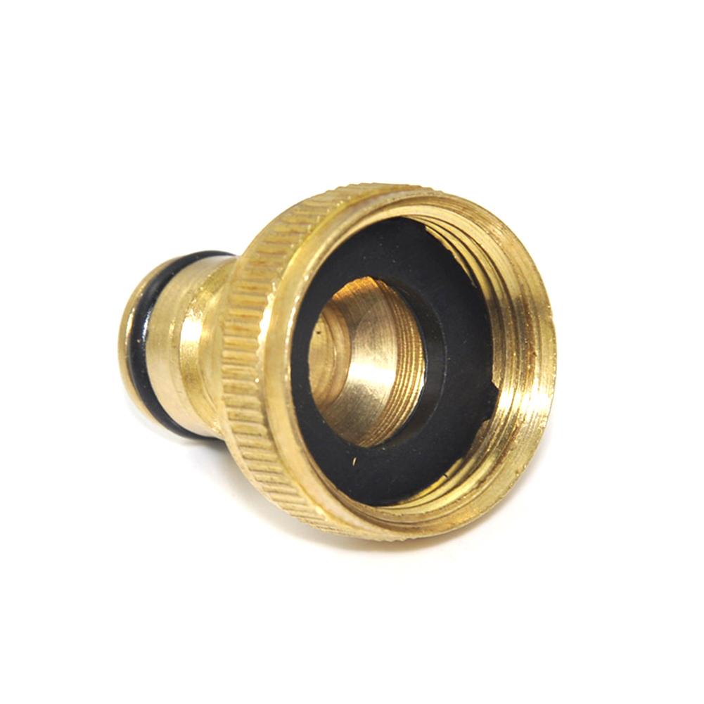 High Quality 3/4 G34in Brass Garden Tap Connector No Leak Water Hose Adaptor