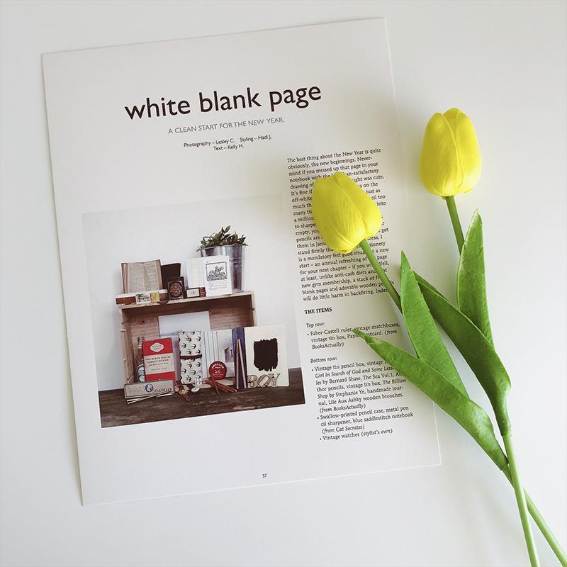 Nordic Minimalist Card Insert for Photography Backgrounds – English Page Design Prop