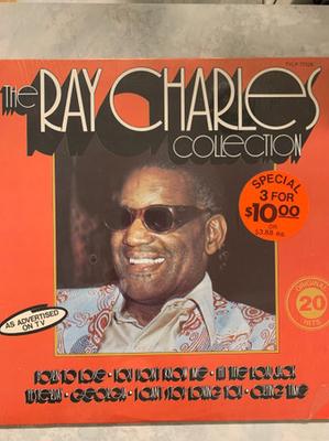 LP Record RAY CHARLES - The Ray Charles Collection TVLP77028 AHED 1977 Canada Jazz Used