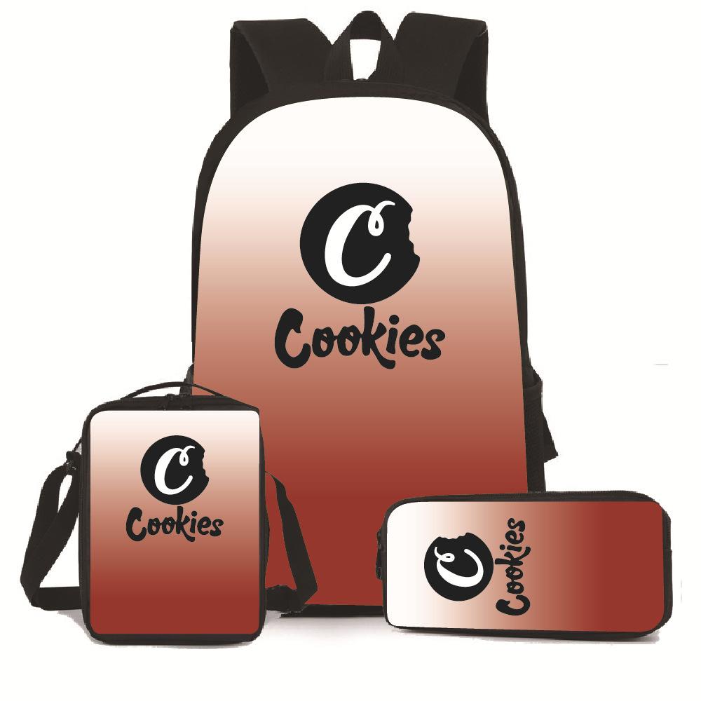Cooking Peripheral Backpack Travel Bag Computer Bag Shoulder Bag Pencil Bag Backpack Set