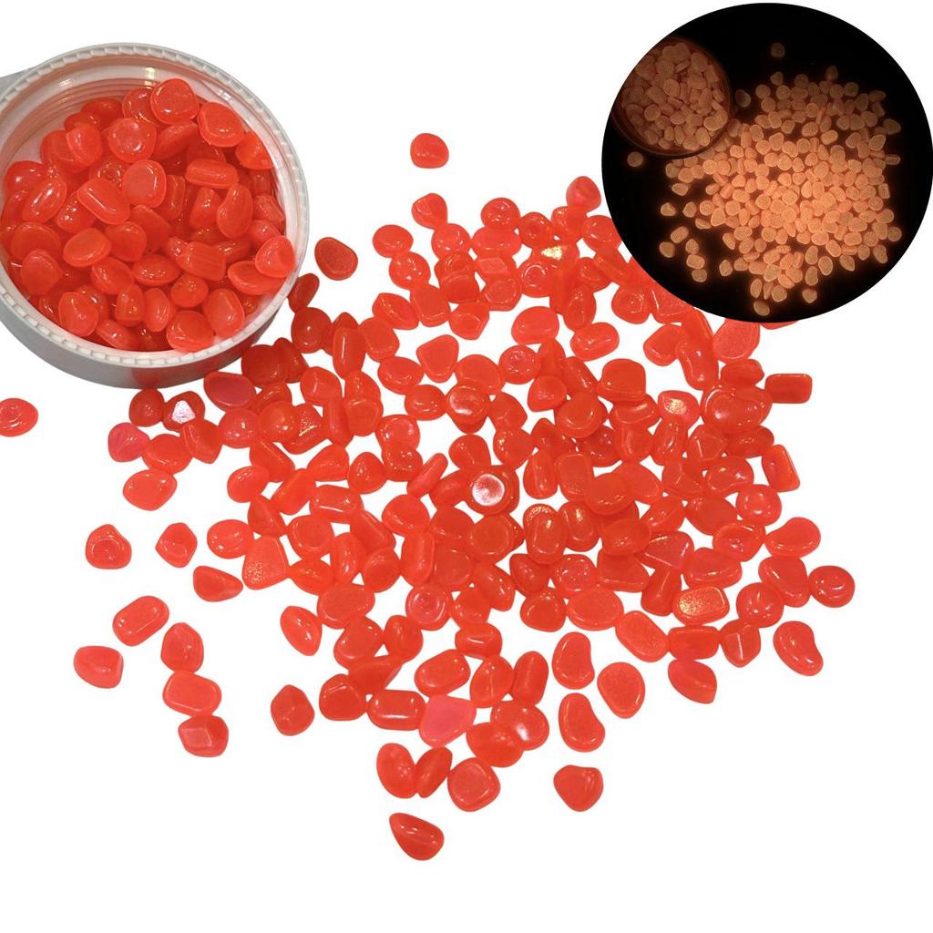 5-8mm Luminous Artificial Fluorite Pebbles for Aquariums and Gardens