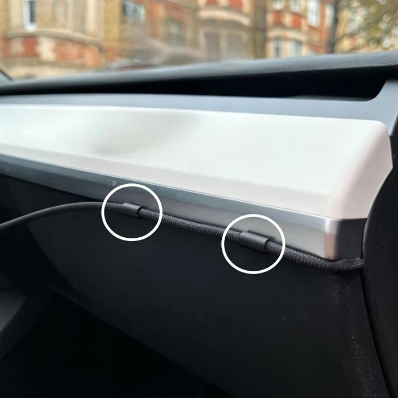 24 Stück Auto Armaturenbrett Drahtclip Haustier Kabel Befestigung Halter Schlagfest Draht Organizer Für Automobil Innenraum Kabelmanagement