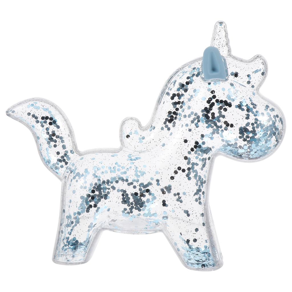 Cartoon-Einhorn-Sparschwein, transparente Geldspardosen, Münzbank, Kindergeburtstagsgeschenke, Heimdekoration