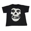 Vintage Misfits Shirt Black Cropped Tour Concert Punk Rock Band Tee Glenn Danzig Unisex T-Shirt