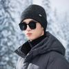 Thickened and Warm In Autumn and Winter Knitted Head Hat Casual Big Head Circumference Pile Hat Outdoor Cold Protection Versatile Cold Hat Trend