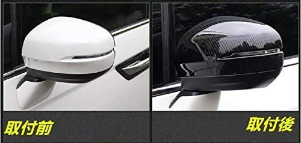 FUKUARE Odyssey RC Series Side Mirror Cover Exterior Custom Parts (Black Carbon)