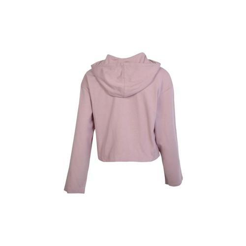Nike Letter Logo Sports Casual Hoodie for Women In Pink