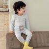 Kids' Lightweight Cotton Underwear Set - Autumn/Winter Pajamas for Elementary Students