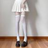 Velvet Thigh-High Stockings with Bow – Sexy Halloween Costume Socks