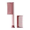 Detachable Hair Comb with Replaceable Wavy/Straight Teeth Suction Cup Anti-static Professional Men Women Hair Styling Detangling Comb