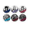 Yu-Gi-Oh 5D's 10 [Ink Painting Illustration] Can Badge Complete Set (6 Pieces Per Box)