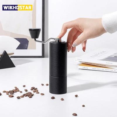 Chestnut C3 Manuelle Kaffeemühlen 2C Grat im Inneren Tragbare Handmühle mit Doppellagerpositionierung Handverstellbar