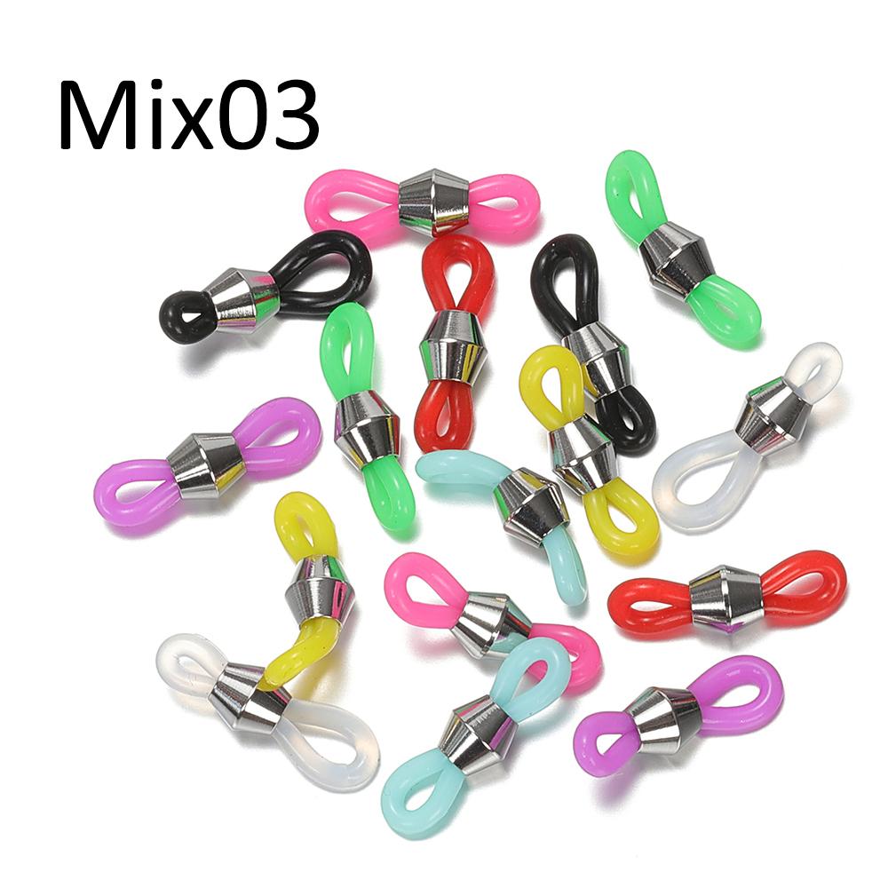 50pcs Eyeglasses Chain Rubber Connector Spectacle Frame Connector Retainer for Sunglasses Holder Chain Necklace Accessories
