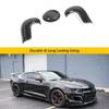 Gear Shift Knob Head Cover Trim Bezels For Chevrolet Camaro 2016+ Carbon Fiber