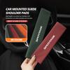 ACZ2  For KIA Suede Car Seat Safety Belt Shoulder Covers Belt Protective Pad Accessories Sportage 2016 2017 2018 Sephia Stonic Carens