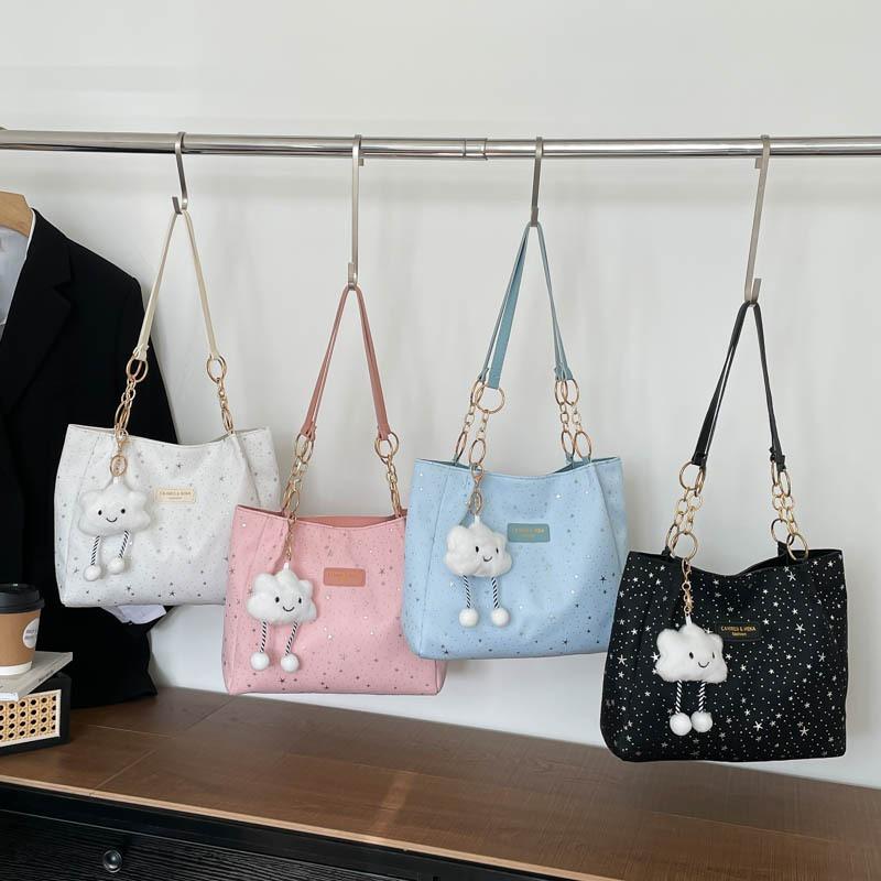 Trendy fashion bag temperament versatile large capacity shoulder bag new casual simple commuter armpit bag