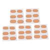 30pcs Corn Callus Patch Distribute Foot Pressure Prevent Friction Soft Cotton Corn Cushions Pads Skin Color