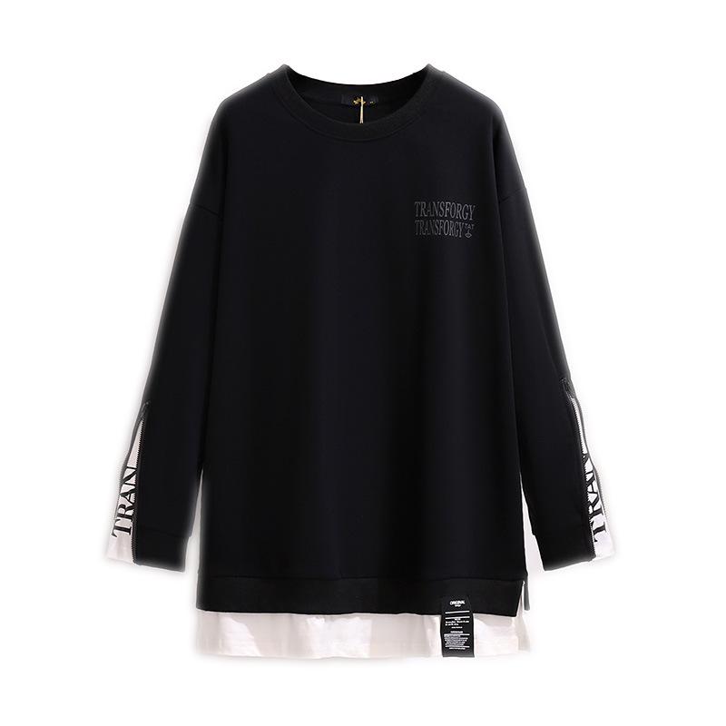 Spring and Autumn Women's Blouse Sweatshirt Women's Plus Size Batch Long Sleeve Tops