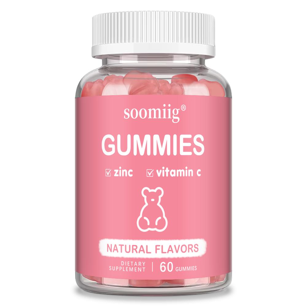 Multivitamins Vitamin B6 B12 C D3 E, Zinc, Lodine, 60 Gummies Dietary Supplement 60 Gummies