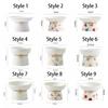 Creative Pet High Foot Bowl Cute Dog Food Feeding Basin Pet Supplies Cat Bowl  Kitten Puppy