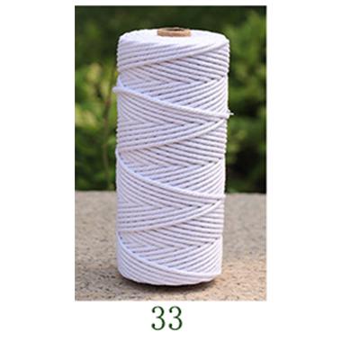 Braided Rope 2mm 3mm 4mm 5mm Cotton Tassel Thread