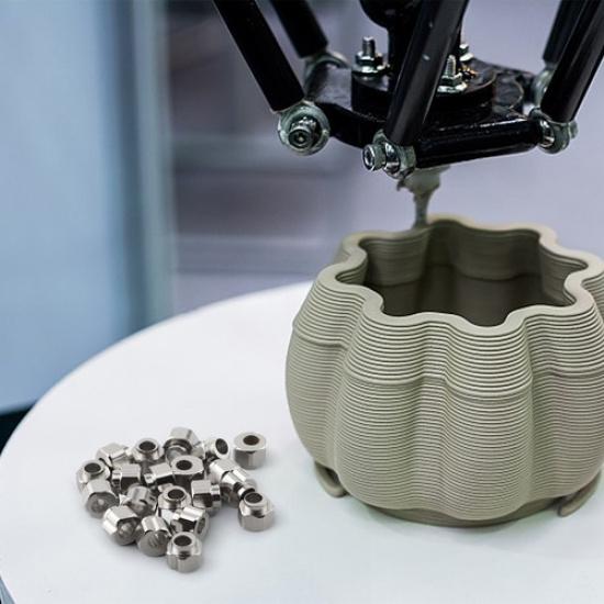 Set of 20 Eccentric Spacer Nuts for Smooth Printing Operations 5MM Bore