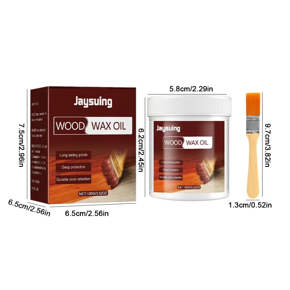 100ml Floor Cleaning Care Oil Outdoor Anti-Corrosion Wood Wax Oil  Waterproof Wood Floor Cleaning Maintenance Furniture