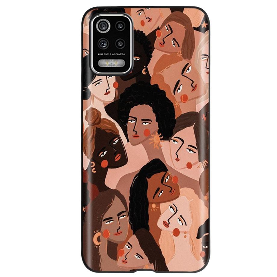 Phone Case For LG K42 K52 K62 K22 Case Soft Painted Luxury Silicone Black Cover For LG K62 Coque K 42 Shockproof Funda for LGK52
