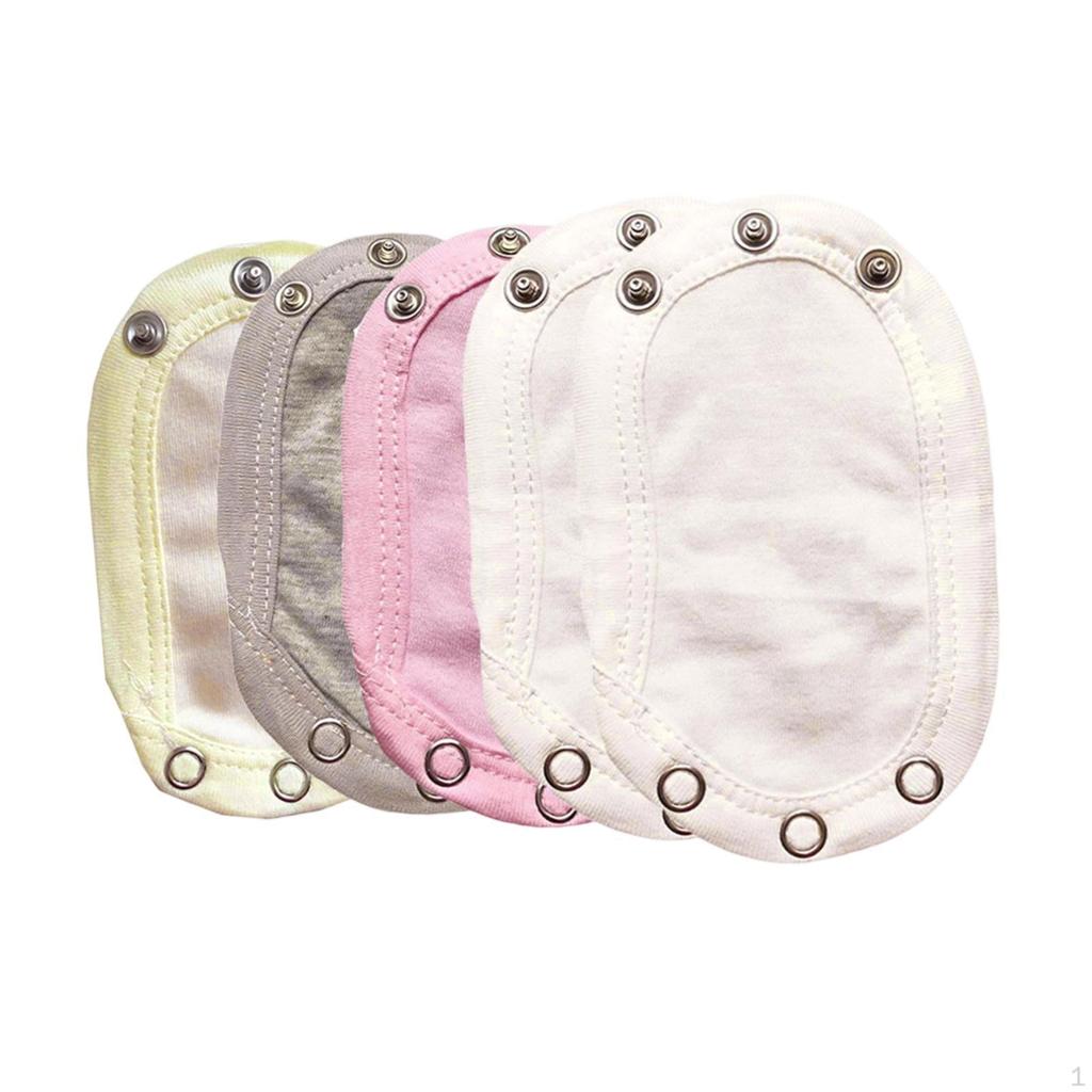 5 sztuk Szybka instalacja na zatrzaski Przedłużki do body niemowlęcego Styl A