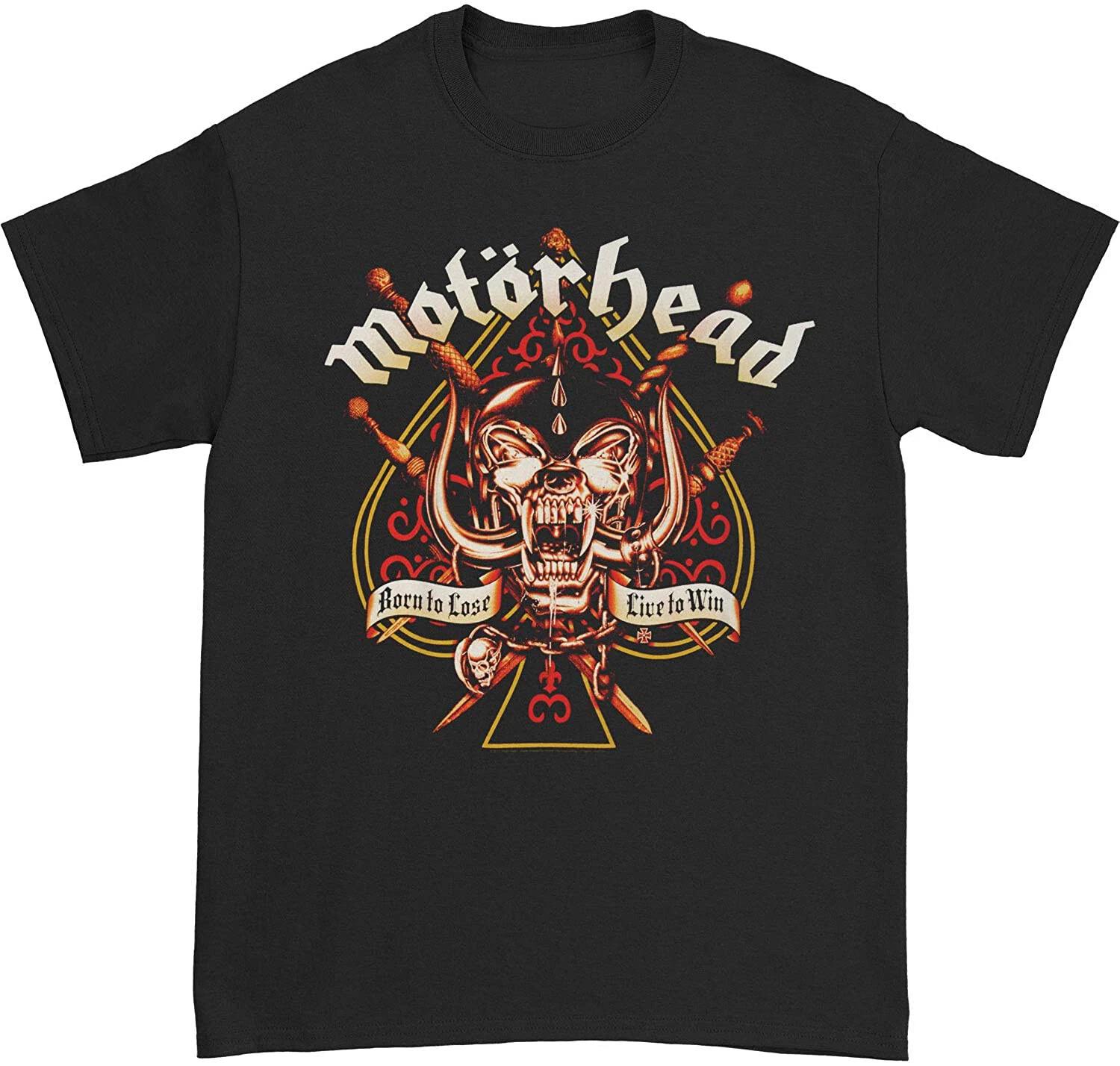 

Authentic MOTORHEAD Sword Spade Clean T-Shirt Black S NEW M